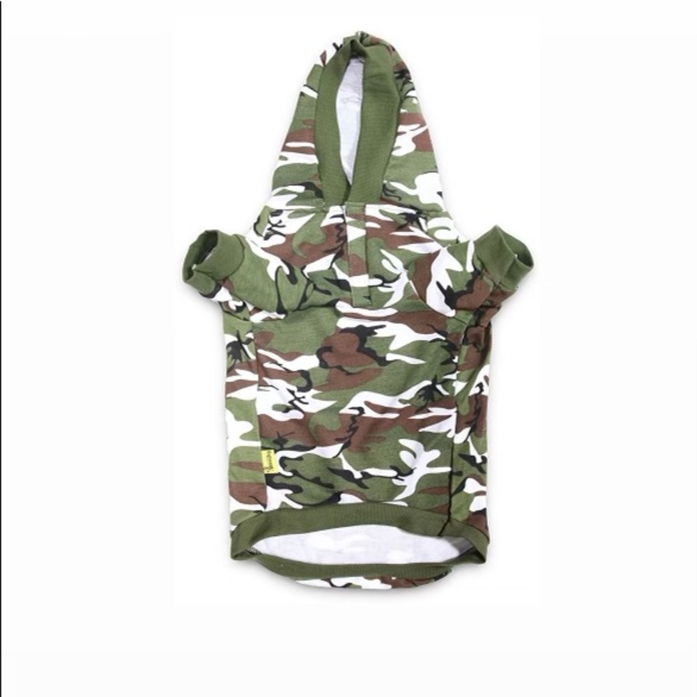 Drooling Dog One Piece Camouflage Hoodie